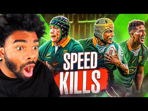 Видео: Американцы реагируют на «Неудержимых спрингбоков» Кэнан Муди, Курт Арендсе, Чеслин Кольбе и другие