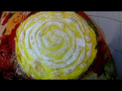 Видео: Пиріг із заварним кремом/Оксана Рущак/Cake with custard cream