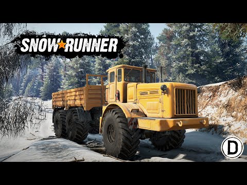 Видео: БОСС в Колхозе - Мод карта Зима в Колхозе - SnowRunner