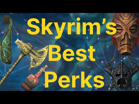Видео: ЛУЧШИЙ перк в КАЖДОМ дереве навыков в Скайриме | The Elder Scrolls V: Skyrim