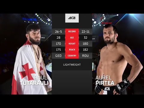 Видео: Рауль Тутараули vs. Аурел Пиртеа | Raul Tutarauli vs. Aurel Pirtea | ACA 122 - Minsk