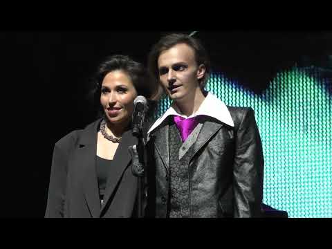 Видео: Эмиль Салес, Ярослав Баярунас, Юлия Чуракова "Эдгар встретил Эльмиру" (мюзикл "Ворон") 12.02.22