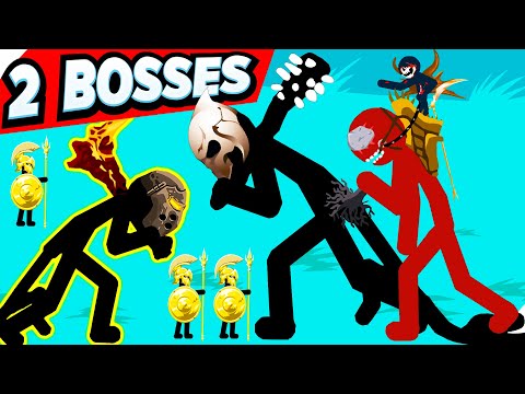 Видео: 🌞2 БОССА и ВЕСЕЛЫЕ БИТВЫ (Boss : The Kai Rider!) Stick war legacy