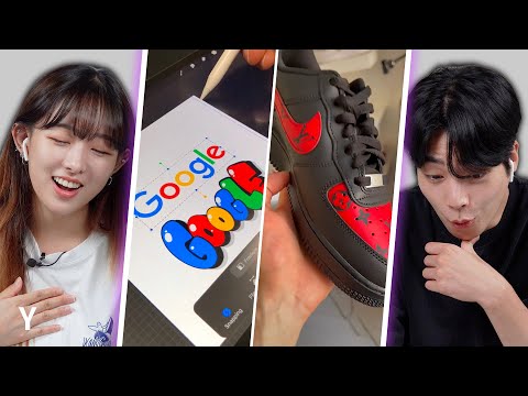 Видео: Удовлетворение BRAND LOGO Art на другом уровне | Y