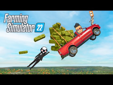 Видео: ОН УЗНАЛ, ЧТО МЫ СНОВА ВЗЯЛИ КРЕДИТ.. УГАР И БАГИ В FARMING SIMULATOR 22