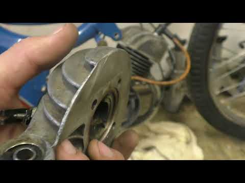 Видео: Мопед Рига- 1 реставрация часть-19 (Запуск мотора, CDI зажигание)