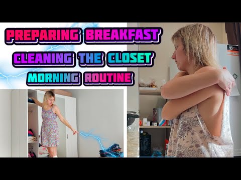 Видео: утро, перебираем вещи #breakfast #motivation #morning #routines #cleaning утренняя рутина, завтрак