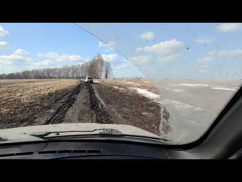 Видео: Лайтовый off road в Курской области || Едем по насту || Niva Chevrolet & Honda CR-V