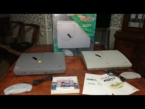Видео: Fujitsu FM TOWNS MARTY ver.1 & ver.2. Единственный русскоязычный обзор!