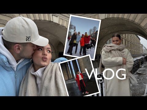 Видео: VLOG / съемки, домашний уют, каток с друзьями