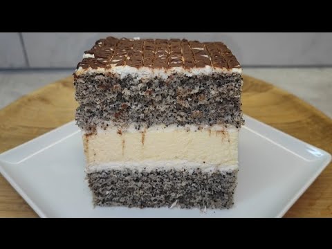 Видео: Торт Макове Поле @Olha_Eden