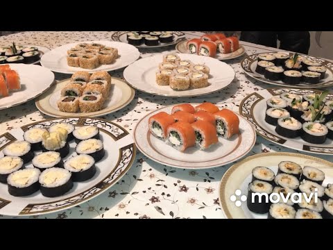 Видео: РОЛЛЫ ШОК ЦЕНА 75₽ один ролл , бюджетный , но очень вкусный вариант.роллы/в/домашних/условиях#роллы