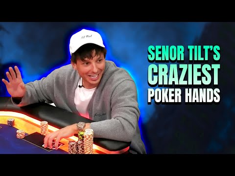 Видео: Сеньор Тилт разыгрывает одну безумную руку за другой