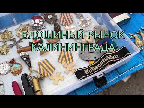Видео: БЛОШИНЫЙ РЫНОК КАЛИНИНГРАДА. ЧТО ПРОДАЮТ НА БАРАХОЛКЕ КЕНИГСБЕРГА.