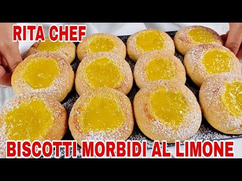 Видео: МЯГКОЕ ЛИМОННОЕ ПЕЧЕНЬЕ🍋ШЕФ-ПОВАР РИТА | SOFT LEMON BISCUITS.