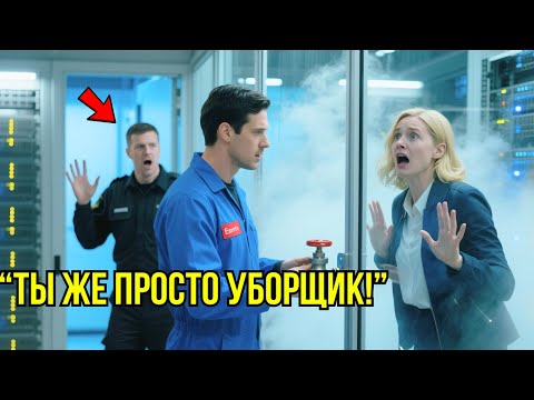 Видео: Простой Уборщик Проигнорировал Приказы Охраны, Чтобы СПАСТИ Застрявшую Миллионершу...
