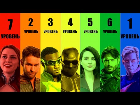 Видео: 7 уровней СУПЕРГЕРОЕВ в Пацанах
