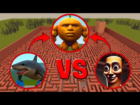 Видео: Тунг Тунг Сахур против SCP 096 в Garry's Mod