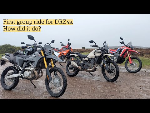 Видео: Первый групповой заезд Suzuki DRZ4S — что думают другие?