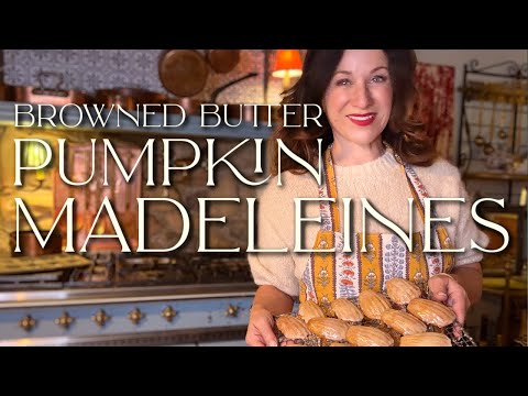 Видео: Печенье «Мадлен» с поджаренным маслом | Уютная осенняя выпечка на моей французской деревенской кухне