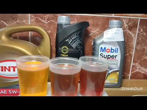 Видео: Тест +250 Синтек Плат. 5w40 A3B4, , Маннол Диз. Турбо 5w40 A3B4, Мобил Супер 3000 5w40 A3B4 Италия