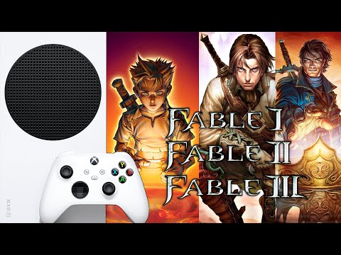 Видео: XBOX SERIES S В ИГРАХ ПО ОБРАТНОЙ СОВМЕСТИМОСТИ XBOX 360 FABLE 1,2,3