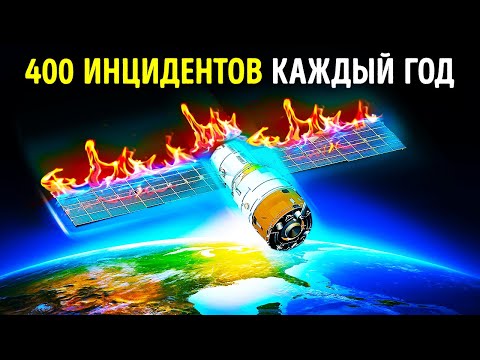 Видео: Спутники падают на Землю каждый день, но мы этого не видим