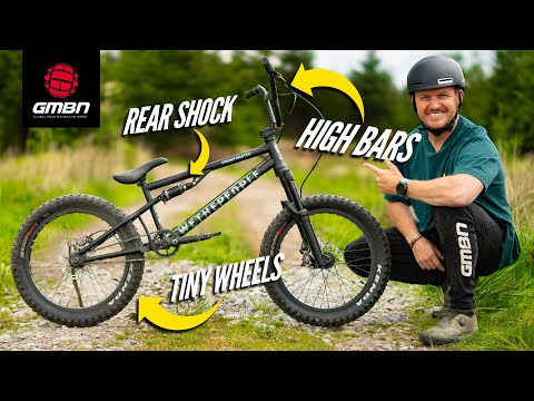 Видео: Безумный BMX с полной подвеской против байк-парка!