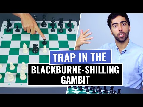 Видео: Гамбит Блэкберна-Шиллинга | Итальянская партия | Шахматные дебюты | ММ Алекс Астане