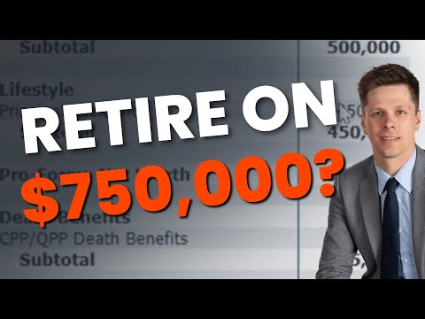 Видео: Можно ли выйти на пенсию, имея 750 000 долларов?