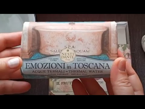 Видео: Мыло Термальная вода Нести данте /ACQUE TERMALI NESTI DANTE