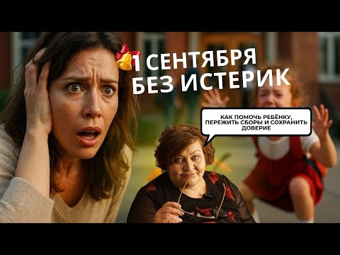 Видео: 1 сентября без истерик: как помочь ребёнку, пережить сборы и сохранить доверие