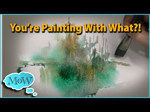 Видео: Похоже на акварель? Угадайте ещё раз!