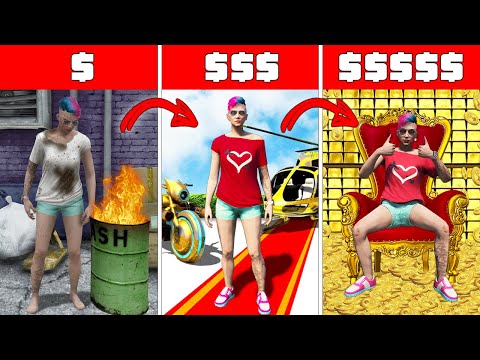 Видео: БЕДНЫЙ vs БОГАТЫЙ vs ОЧЕНЬ БОГАТЫЙ в ГТА 5 ОНЛАЙН! (GTA 5 ONLINE)