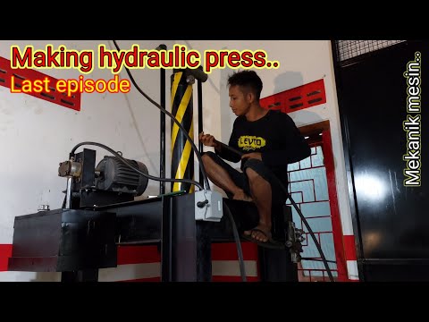 Видео: 200 тонн!!! Подробный процесс сборки гидравлического пресса большого давления.