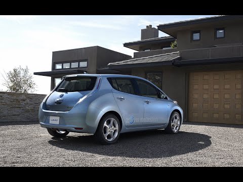 Видео: Nissan leaf сох 65. 8 делений пробег по городу