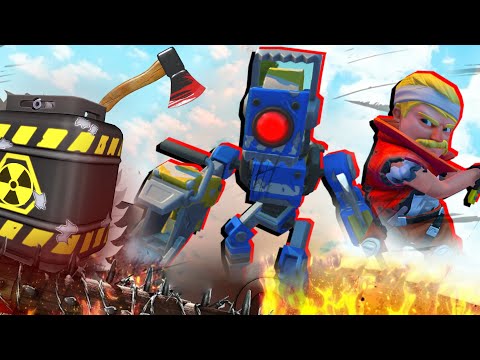 Видео: ПОЛОСА ПРЕПЯТСТВИЙ ДЛЯ РОБОТОВ | ВЫЖИВАНИЕ в Scrap Mechanic #15 | ТОТАЛЬНОЕ ОБНОВЛЕНИЕ