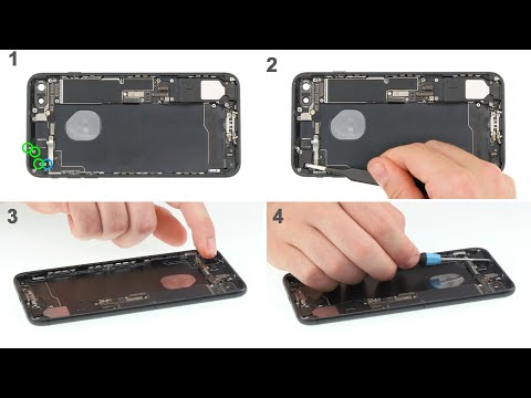 Видео: IPHONE 7 PLUS ПОЛНАЯ РАЗБОРКА! Замена корпуса дисплея аккумулятора. Screen Replacement shown