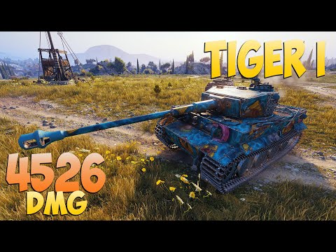 Видео: Tiger I - 8 Kills 4.5K DMG - Пухлый! - Мир Танков