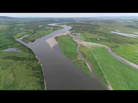 Видео: с. Гижига 2023. Причал Арестово.