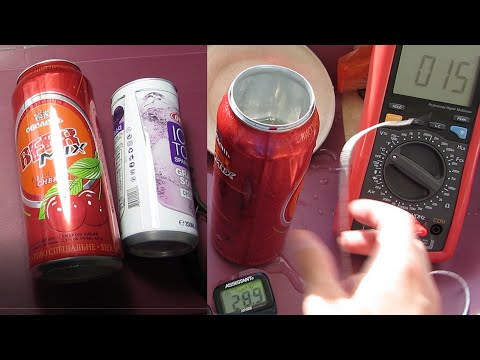 Видео: Делаем из двух алюминиевых банок (пивных) термостакан и тестируем как он держит тепло и холод