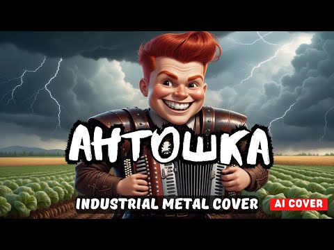 Видео: Антошка (Ai cover) - Industrial Metal Cover