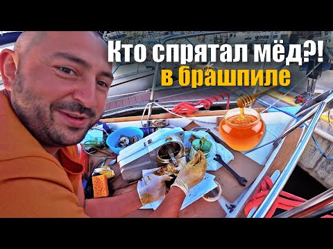 Видео: 257. Обслуживание брашпиля! Якорная электролебёдка Lofrans Cayman 88.