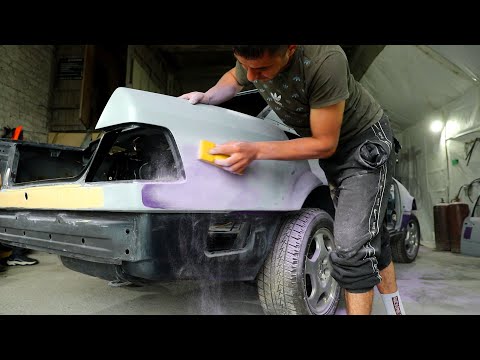 Видео: Mercedes W124 ВОЛКОДАВ в ПОКРАСКЕ !!! Почему НА САМОМ ДЕЛЕ отказался от мотора 5,5 COMPRESSOR ???