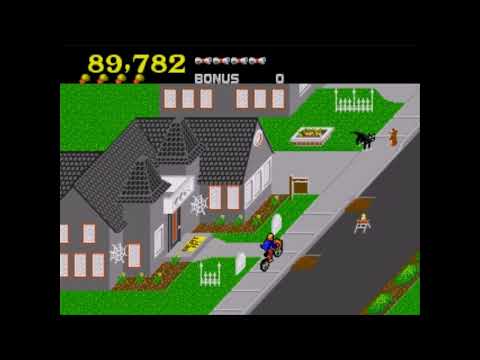 Видео: Видеопрохождение и обзор Paperboy(Разносчик газет) Sega,Genesis(Hard Way)