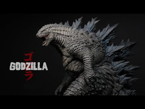 Видео: Godzilla / Годзилла (лепка из полимерной глины)