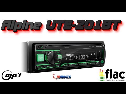 Видео: Автомагнитола Alpine UTE-201BT - обзор от интернет магазина TVMusic