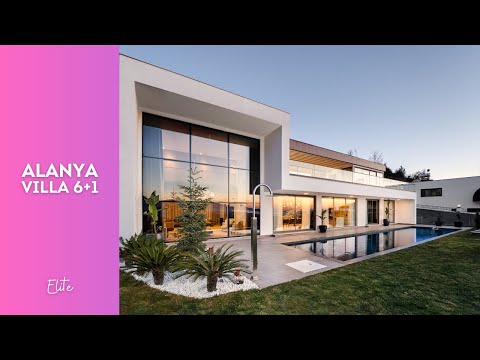 Видео: Ультра люкс замок в Алании 6+1 Antalya Elite