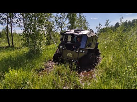 Видео: Наконец-то мы его засадили! Вездеход Ветер на Тром-16