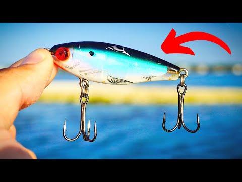 Видео: Рыбалка с одной из лучших прибрежных приманок — MirrOlure MirrOdine